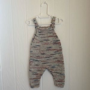 ZARA Mini Collection Knit Dungarees